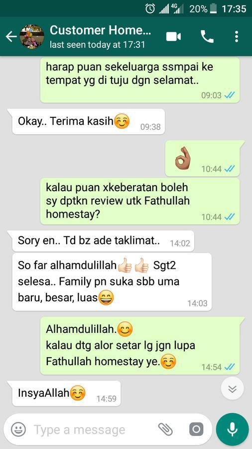 Fathullah'S Homestay Алор Сетар Екстериор снимка